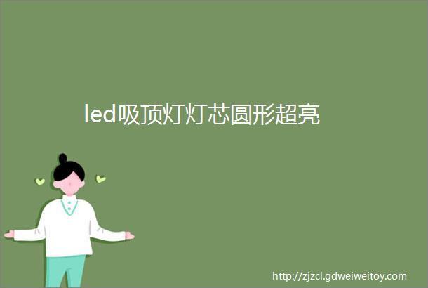 led吸顶灯灯芯圆形超亮